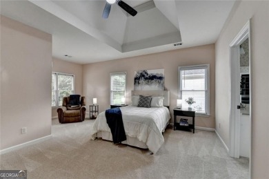Welcome to a home that blends warmth, comfort, and community in on Hamilton Mill Golf Club in Georgia - for sale on GolfHomes.com, golf home, golf lot