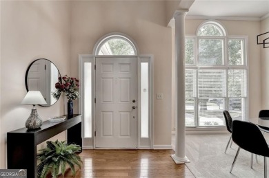 Welcome to a home that blends warmth, comfort, and community in on Hamilton Mill Golf Club in Georgia - for sale on GolfHomes.com, golf home, golf lot