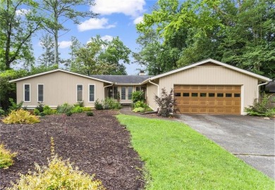 This home needs updating and with a vision could be 2025 on Indian Hills Country Club in Georgia - for sale on GolfHomes.com, golf home, golf lot