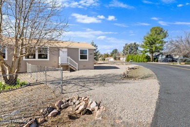 Beautiful home with circular driveway & paid solar! Welcome to on Prescott Golf and Country Club in Arizona - for sale on GolfHomes.com, golf home, golf lot
