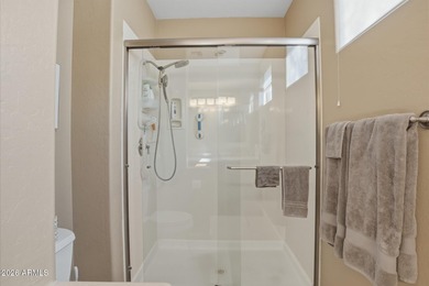 Located in the sought-after Mirage Trail condominium enclave on Legend Trail Golf Club in Arizona - for sale on GolfHomes.com, golf home, golf lot