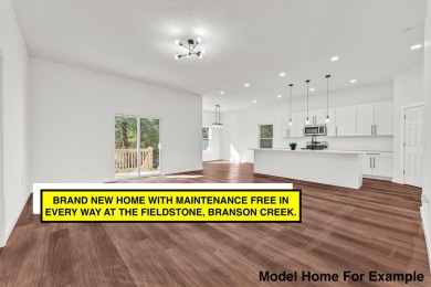 BRAND NEW HOME WITH MAINTENANCE FREE IN EVERY WAY. Enjoy peace on Buffalo Ridge Springs Golf Club in Missouri - for sale on GolfHomes.com, golf home, golf lot