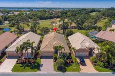 Beautiful 3 bedrooms, 2 bathrooms and an oversized 2 car garage on Santa Lucia River Club in Florida - for sale on GolfHomes.com, golf home, golf lot