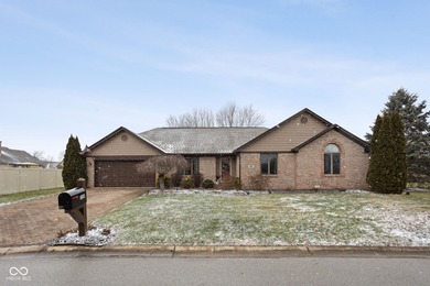 Lovely METICULOUSLY maintained CUSTOM ranch is now available on Prestwick Country Club in Indiana - for sale on GolfHomes.com, golf home, golf lot