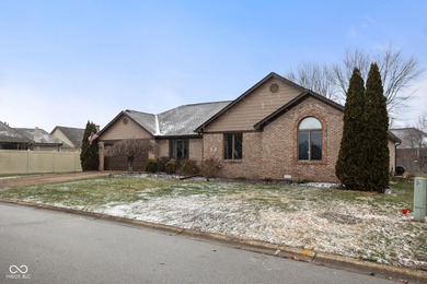 Lovely METICULOUSLY maintained CUSTOM ranch is now available on Prestwick Country Club in Indiana - for sale on GolfHomes.com, golf home, golf lot