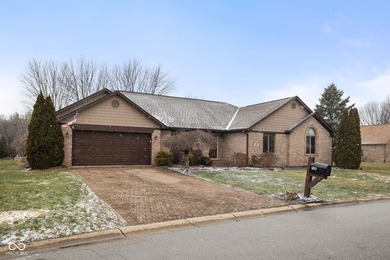 Lovely METICULOUSLY maintained CUSTOM ranch is now available on Prestwick Country Club in Indiana - for sale on GolfHomes.com, golf home, golf lot