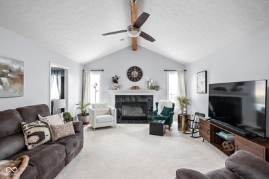 Lovely METICULOUSLY maintained CUSTOM ranch is now available on Prestwick Country Club in Indiana - for sale on GolfHomes.com, golf home, golf lot