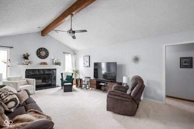 Lovely METICULOUSLY maintained CUSTOM ranch is now available on Prestwick Country Club in Indiana - for sale on GolfHomes.com, golf home, golf lot