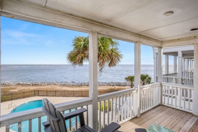 Discover coastal living with this stunning oceanfront cottage on Ocean Point Golf Links in South Carolina - for sale on GolfHomes.com, golf home, golf lot