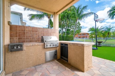 Welcome to this stunning 5 bed + Flex room, 4 bath home located on The Links At Madison Green in Florida - for sale on GolfHomes.com, golf home, golf lot