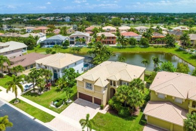 Welcome to this stunning 5 bed + Flex room, 4 bath home located on The Links At Madison Green in Florida - for sale on GolfHomes.com, golf home, golf lot