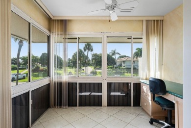 Experience timeless comfort and sweeping double fairway views in on Quail Ridge Golf Course and Country Club in Florida - for sale on GolfHomes.com, golf home, golf lot