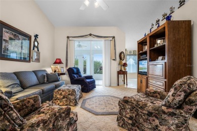 This 3BR, 2B home is situated on top of a hill providing privacy on Plantation Golf Club in Florida - for sale on GolfHomes.com, golf home, golf lot
