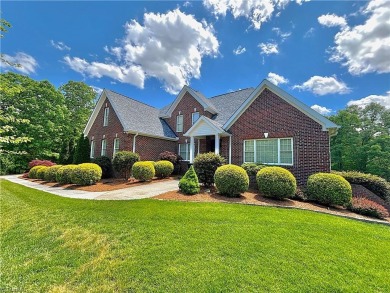 Step inside this beautiful custom estate located in Willow Creek on High Point Country Club  in North Carolina - for sale on GolfHomes.com, golf home, golf lot