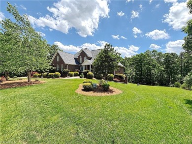 Step inside this beautiful custom estate located in Willow Creek on High Point Country Club  in North Carolina - for sale on GolfHomes.com, golf home, golf lot