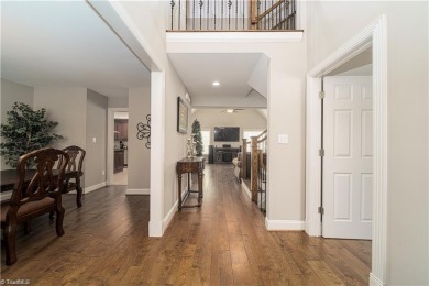 Step inside this beautiful custom estate located in Willow Creek on High Point Country Club  in North Carolina - for sale on GolfHomes.com, golf home, golf lot