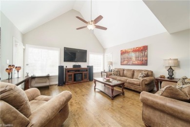 Step inside this beautiful custom estate located in Willow Creek on High Point Country Club  in North Carolina - for sale on GolfHomes.com, golf home, golf lot