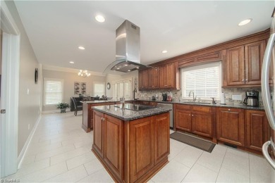 Step inside this beautiful custom estate located in Willow Creek on High Point Country Club  in North Carolina - for sale on GolfHomes.com, golf home, golf lot
