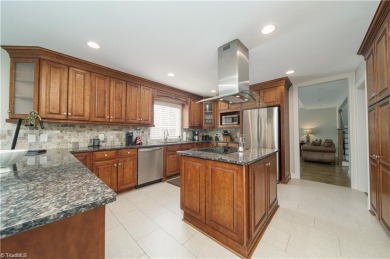 Step inside this beautiful custom estate located in Willow Creek on High Point Country Club  in North Carolina - for sale on GolfHomes.com, golf home, golf lot