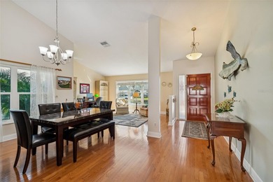 Curb appeal sets the tone as you arrive at this lovely pool home on Countryway Golf Course in Florida - for sale on GolfHomes.com, golf home, golf lot