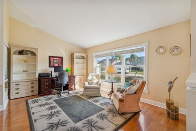 Curb appeal sets the tone as you arrive at this lovely pool home on Countryway Golf Course in Florida - for sale on GolfHomes.com, golf home, golf lot