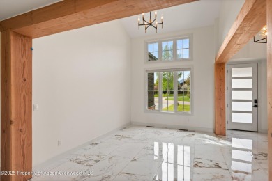 Wonderful combination of post and beam construction, wood on Aspen Glen Club in Colorado - for sale on GolfHomes.com, golf home, golf lot