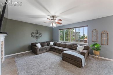 Welcome to your dream home in the highly sought-after Woodmen on Antler Creek Golf Course in Colorado - for sale on GolfHomes.com, golf home, golf lot