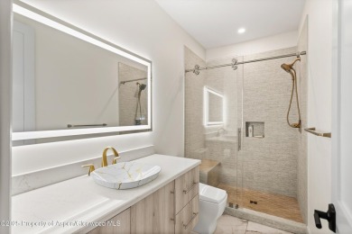 Wonderful combination of post and beam construction, wood on Aspen Glen Club in Colorado - for sale on GolfHomes.com, golf home, golf lot