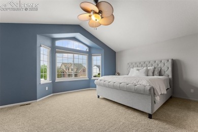 Welcome to your dream home in the highly sought-after Woodmen on Antler Creek Golf Course in Colorado - for sale on GolfHomes.com, golf home, golf lot