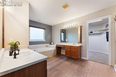 Welcome to your dream home in the highly sought-after Woodmen on Antler Creek Golf Course in Colorado - for sale on GolfHomes.com, golf home, golf lot