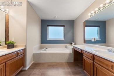Welcome to your dream home in the highly sought-after Woodmen on Antler Creek Golf Course in Colorado - for sale on GolfHomes.com, golf home, golf lot