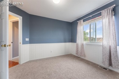 Welcome to your dream home in the highly sought-after Woodmen on Antler Creek Golf Course in Colorado - for sale on GolfHomes.com, golf home, golf lot