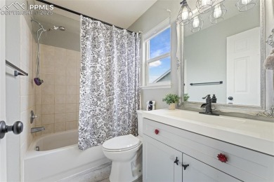Welcome to your dream home in the highly sought-after Woodmen on Antler Creek Golf Course in Colorado - for sale on GolfHomes.com, golf home, golf lot
