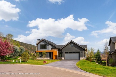 Wonderful combination of post and beam construction, wood on Aspen Glen Club in Colorado - for sale on GolfHomes.com, golf home, golf lot