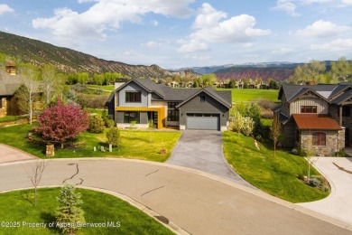Wonderful combination of post and beam construction, wood on Aspen Glen Club in Colorado - for sale on GolfHomes.com, golf home, golf lot