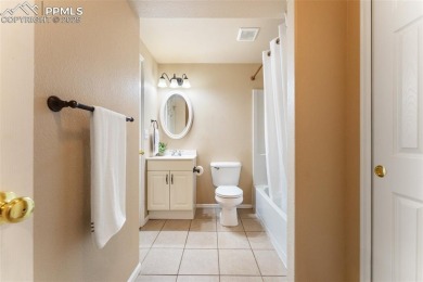 Welcome to your dream home in the highly sought-after Woodmen on Antler Creek Golf Course in Colorado - for sale on GolfHomes.com, golf home, golf lot