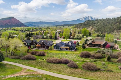 Wonderful combination of post and beam construction, wood on Aspen Glen Club in Colorado - for sale on GolfHomes.com, golf home, golf lot