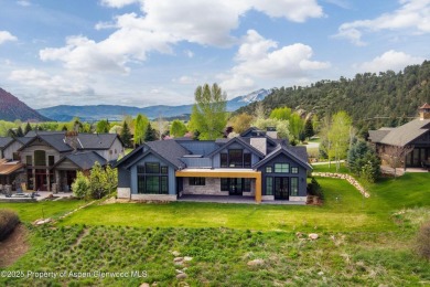 Wonderful combination of post and beam construction, wood on Aspen Glen Club in Colorado - for sale on GolfHomes.com, golf home, golf lot