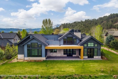 Wonderful combination of post and beam construction, wood on Aspen Glen Club in Colorado - for sale on GolfHomes.com, golf home, golf lot