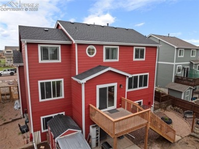 Welcome to your dream home in the highly sought-after Woodmen on Antler Creek Golf Course in Colorado - for sale on GolfHomes.com, golf home, golf lot