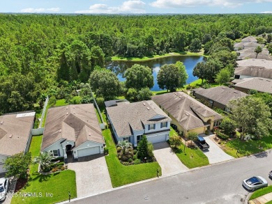 Gorgeous BLOCK constructed home in St. Johns zoned for A on The Palencia Club in Florida - for sale on GolfHomes.com, golf home, golf lot