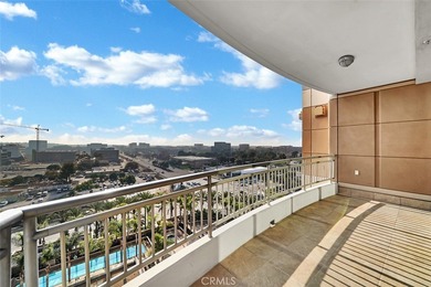 luxurious single-level penthouse-style home located on the 12th on Rancho San Joaquin Golf Course in California - for sale on GolfHomes.com, golf home, golf lot