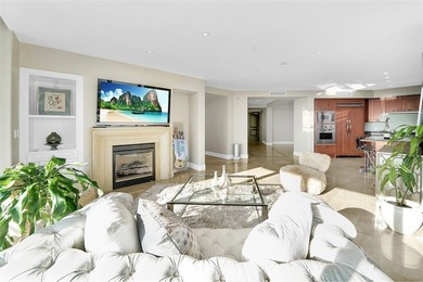 luxurious single-level penthouse-style home located on the 12th on Rancho San Joaquin Golf Course in California - for sale on GolfHomes.com, golf home, golf lot