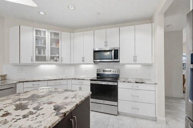 Spacious and updated, this 3-bedroom, 3-bath + office home on Mariner Sands Country Club in Florida - for sale on GolfHomes.com, golf home, golf lot