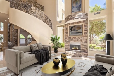 LAS VEGAS Luxury home, 7,392 sq. ft inspired by modern classic on TPC at Summerlin in Nevada - for sale on GolfHomes.com, golf home, golf lot