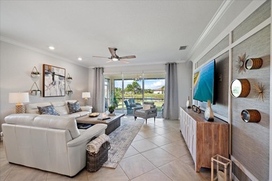 Live in luxury in this spacious 2-bedroom + den (can substitute on Esplanade Golf and Country at Lakewood Ranch in Florida - for sale on GolfHomes.com, golf home, golf lot