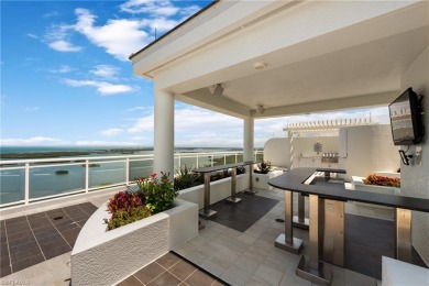 Stunning panoramic views of the Estero Bay, the Gulf of Mexico on Bonita Bay West in Florida - for sale on GolfHomes.com, golf home, golf lot