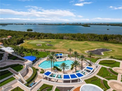 Stunning panoramic views of the Estero Bay, the Gulf of Mexico on Bonita Bay West in Florida - for sale on GolfHomes.com, golf home, golf lot