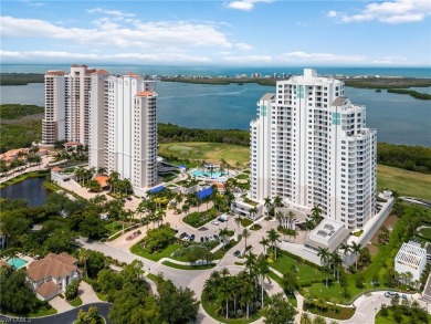 Stunning panoramic views of the Estero Bay, the Gulf of Mexico on Bonita Bay West in Florida - for sale on GolfHomes.com, golf home, golf lot