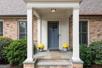 Beautifully situated on a peaceful 1.2-acre lot in one of on North Fulton Golf Course in Georgia - for sale on GolfHomes.com, golf home, golf lot